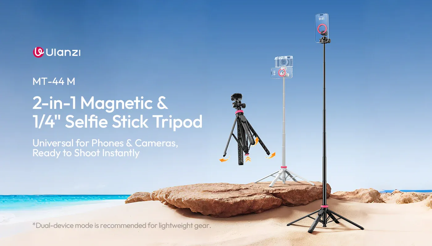 Ulanzi MT-44M Selfie Stick Tripod