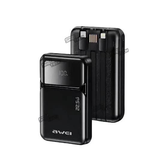 Awei PA94 Mini 10000mAh 22.5W Fast Charging Power Bank