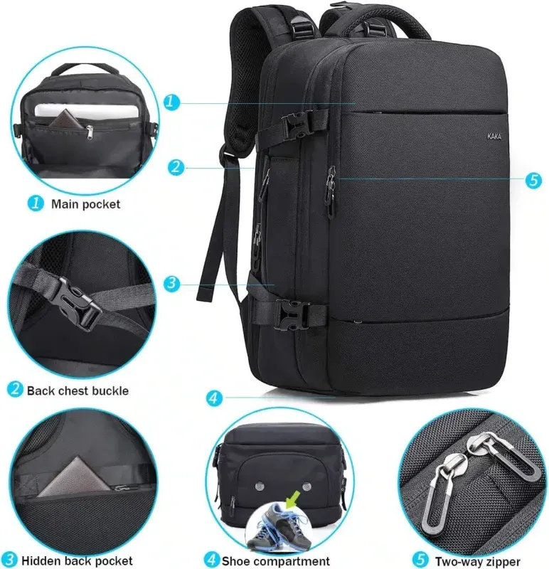 Kaka 813 Multi Functional Travel Backpack 2