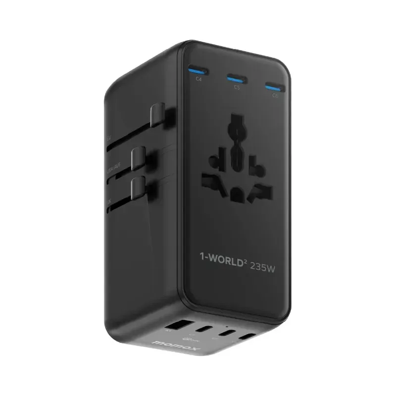 Momax 1 Worldc2b2 235w Dreamer 235 7 Port Dual Ac Travel Adapter 1