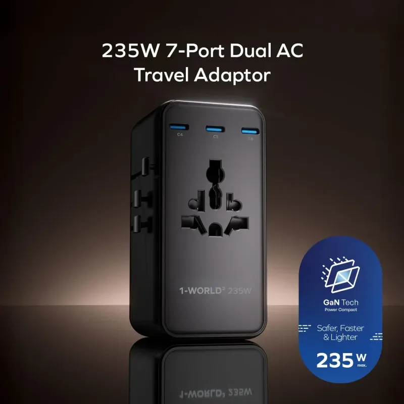 Momax 1 Worldc2b2 235w Dreamer 235 7 Port Dual Ac Travel Adapter 2