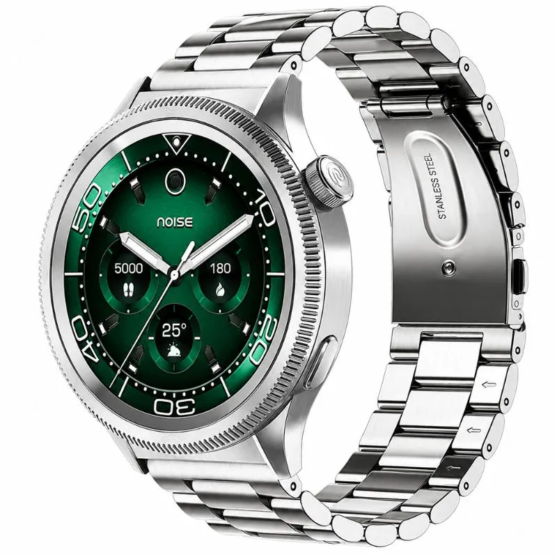 Noise Noisefit Halo 2 Smart Watch Metal Strap 1