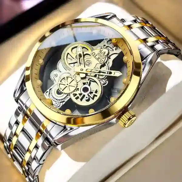 Olevs 3725 Men's Watch White