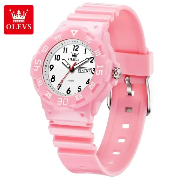 Olevs 5659 Women's Watch - Pink