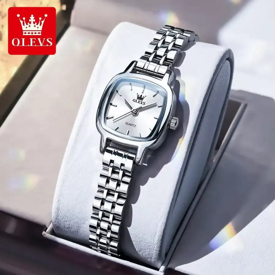 Olevs 5675 Women Watch White