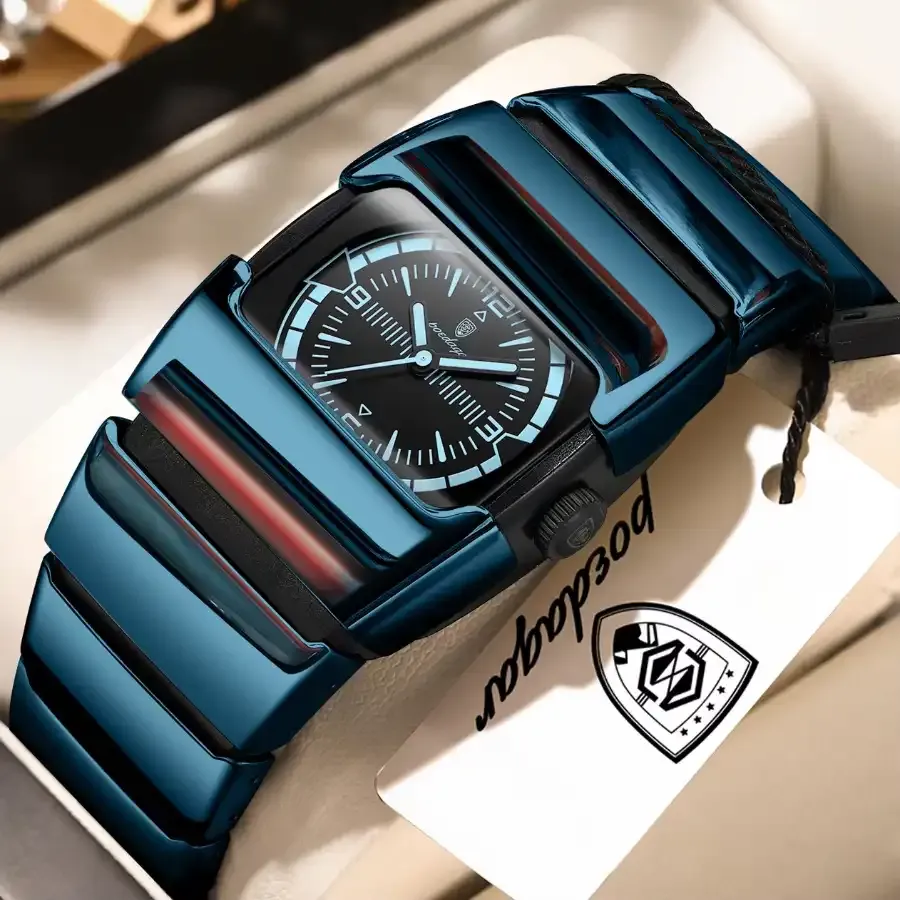 Poedagar 846 Men Quartz Watch Blue