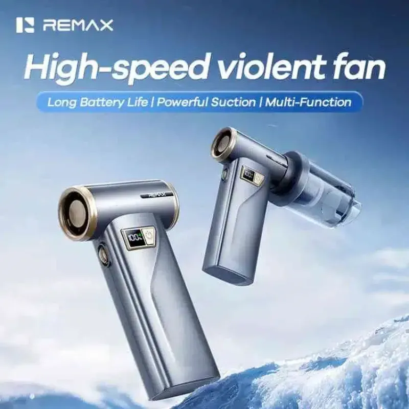 Remax Rs M29 Powerful 3 In 1 Handheld Fan Air
