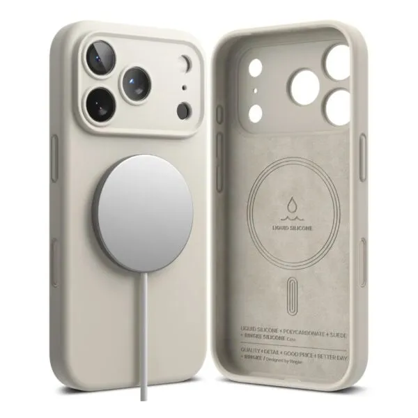 Ringke Liquid Silicone Magnetic Stone Case For Iphone 17 Pro 600x600