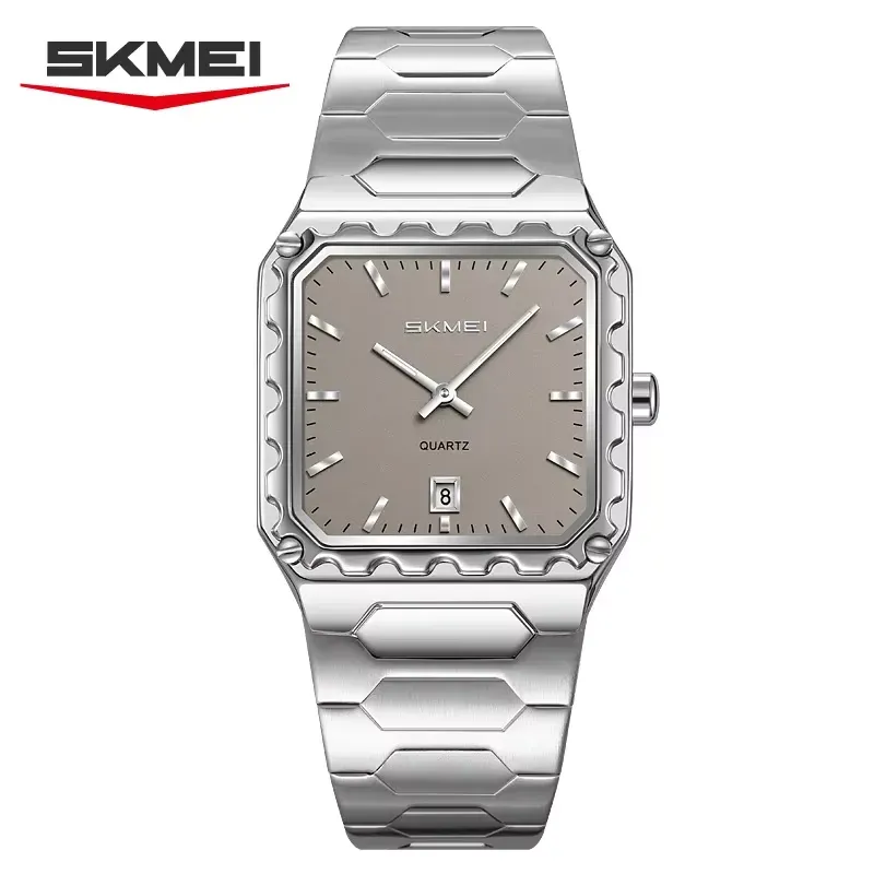 Skmei 9383 Men Watch Silver Gray
