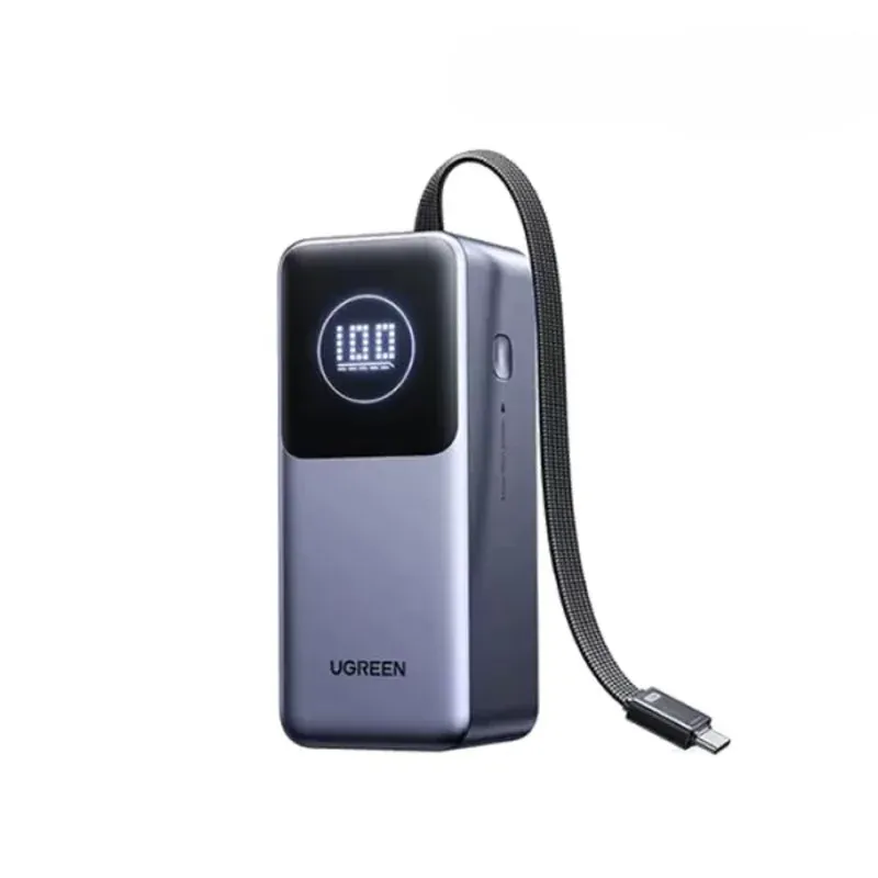Ugreen Pb723 130w 20000mah Power Bank With Built In Cable 55365b 1