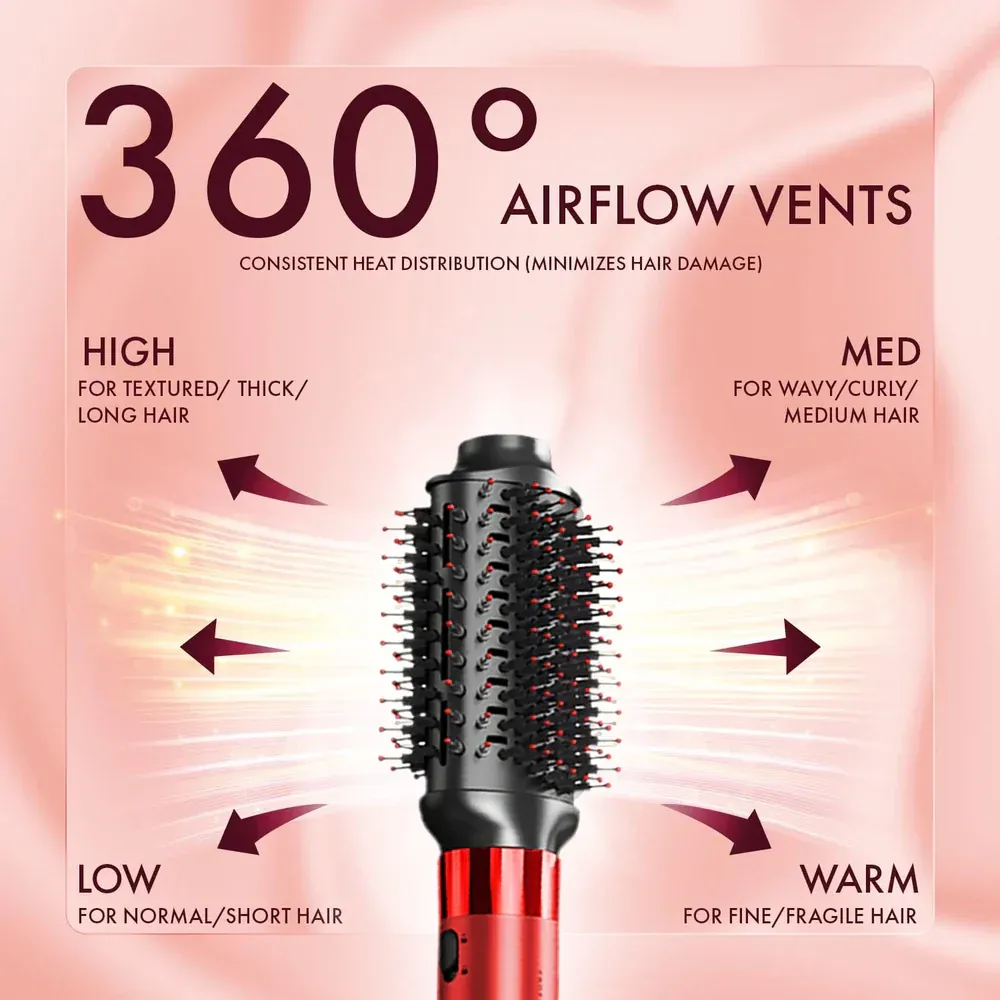 Vgr V 488 Hot Air Brush 8in1 5
