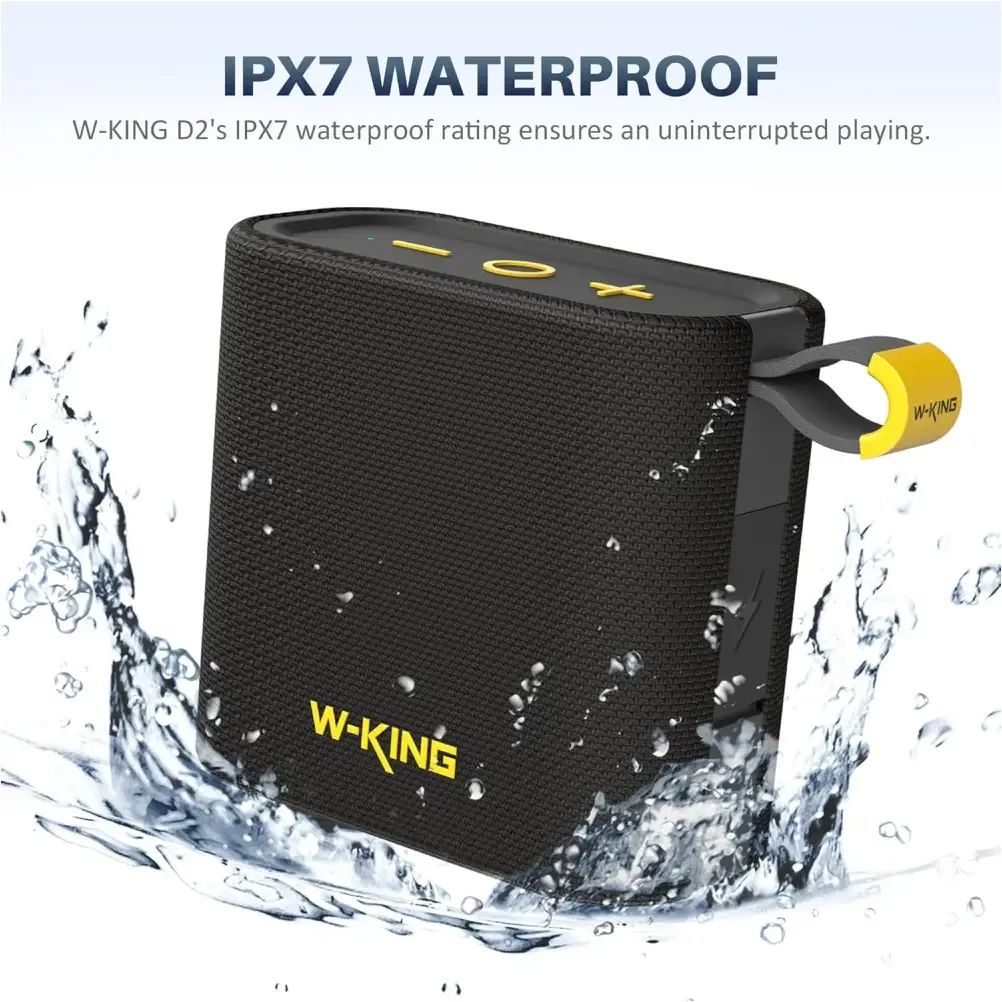 W King D2 Compact Portable Bluetooth Speaker