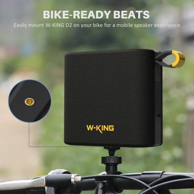 W King D2 Compact Portable Bluetooth Speaker