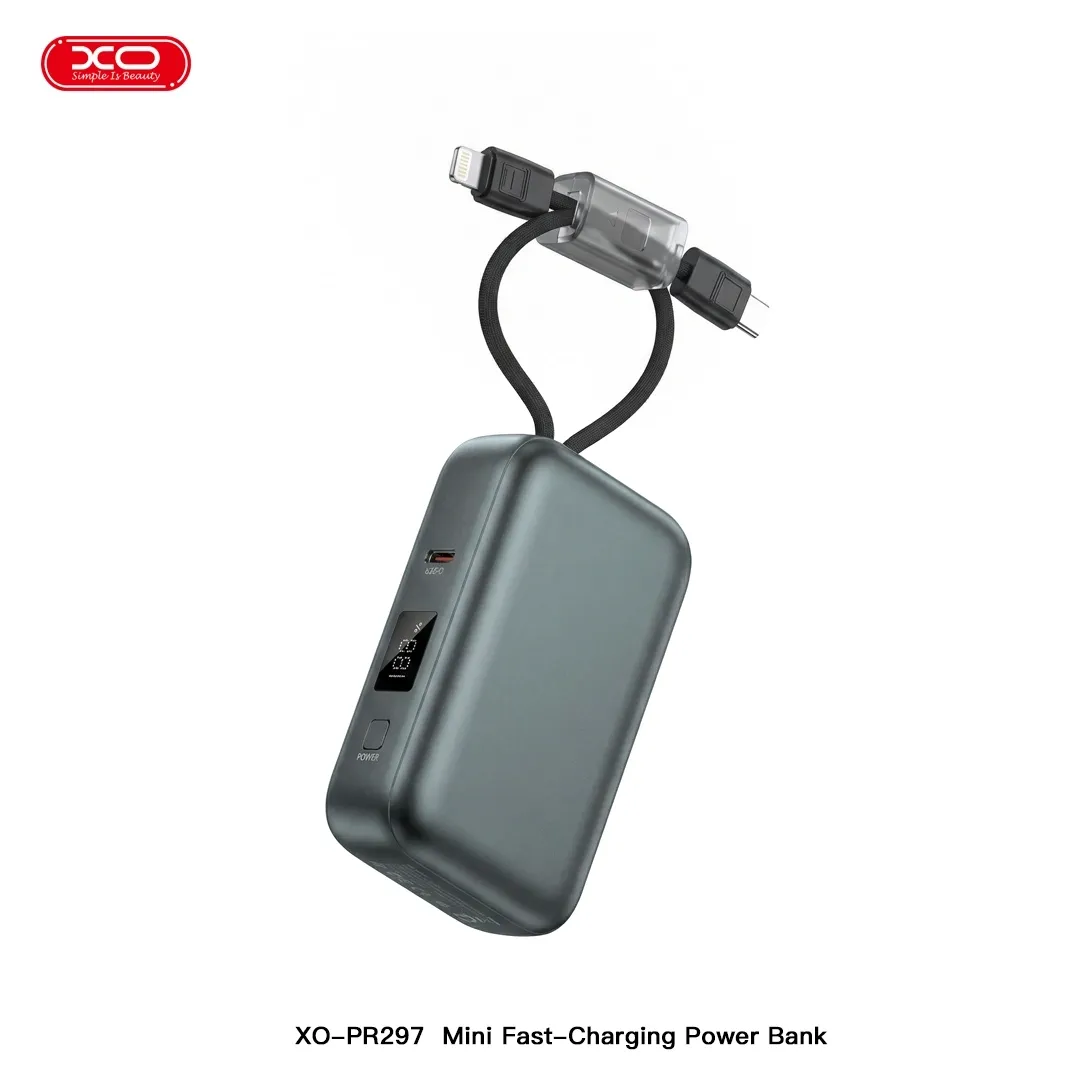 Xo Pr297 Xo Pr297 10000mah 22 5w Digital Display Fast Charging Power Bank 4