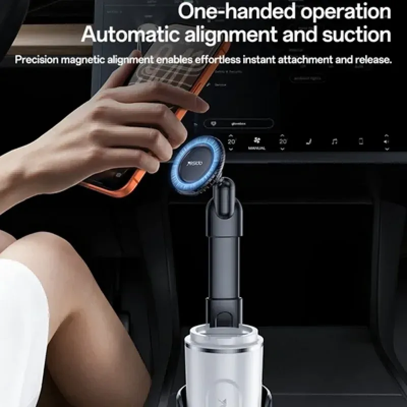 Yesido C230 Premium Magnetic Car Cup Holder Phone Mount With 360 Rotating Stand 1