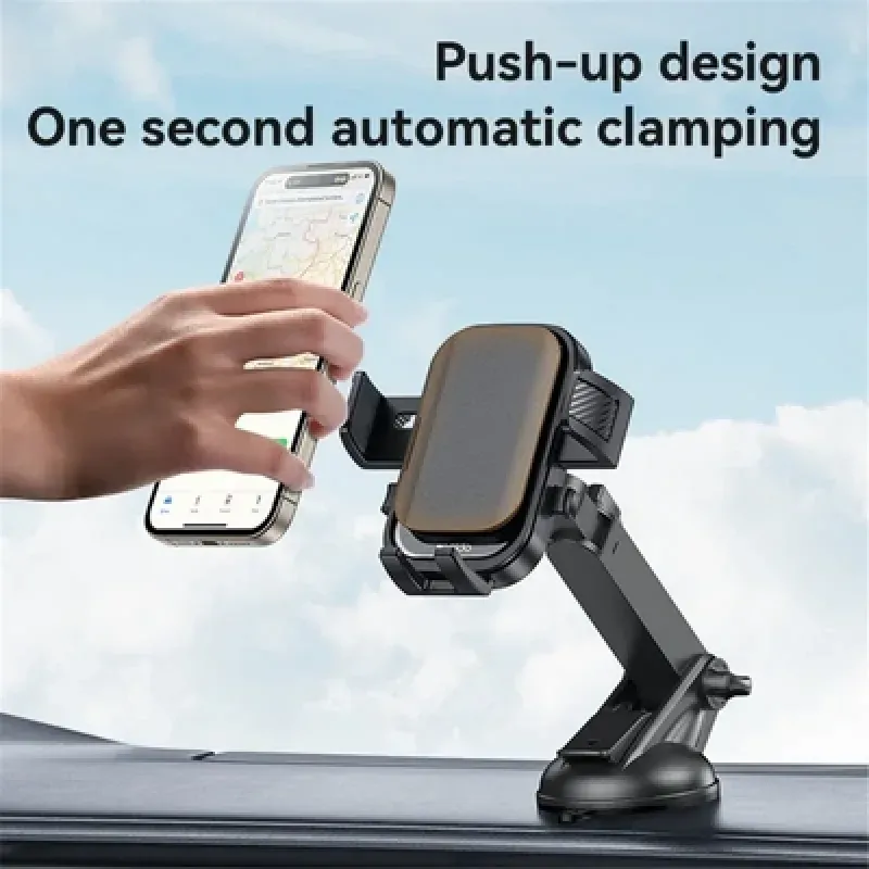 Yesido C267 Premium Suction Press Car Phone Mount With 360 Rotation 2