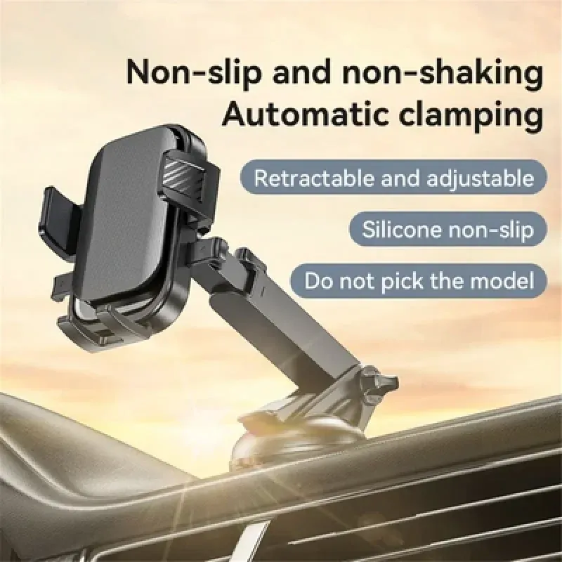 Yesido C267 Premium Suction Press Car Phone Mount With 360 Rotation 3