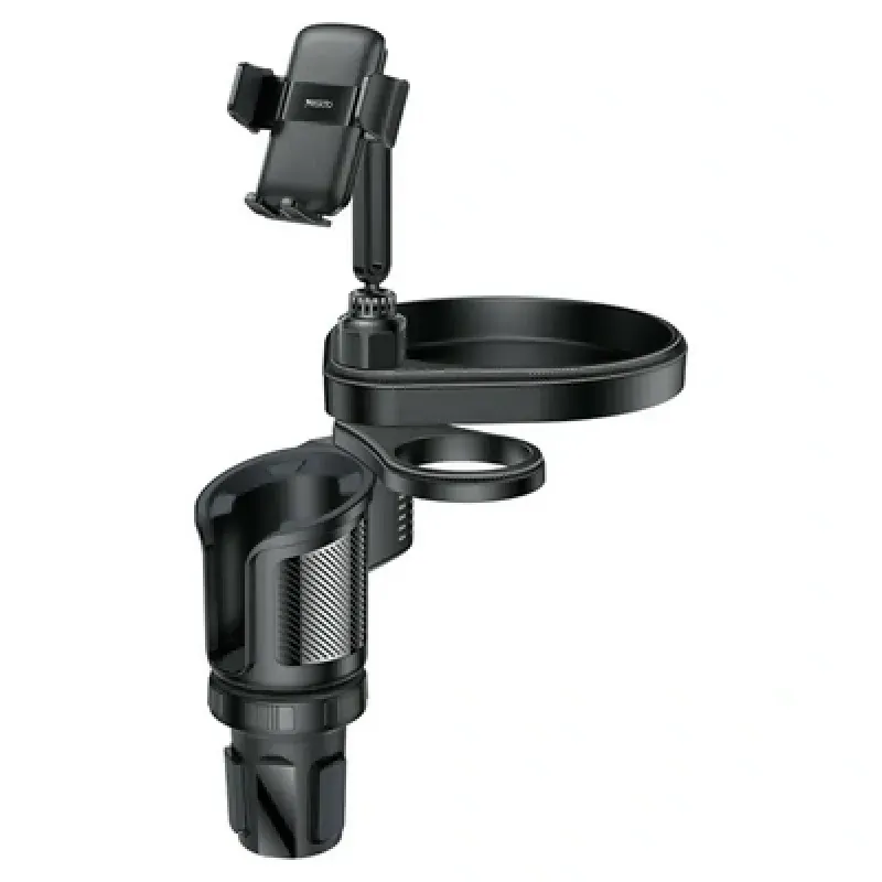 Yesido C274 Premium 4 In 1 Multifunctional Car Cup Holder Organizer With Food Tray And Phone Stand 3