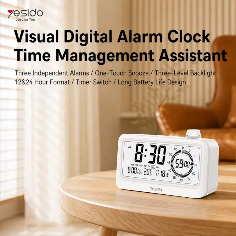 Yesido Ec46 Digital Alarm Clock