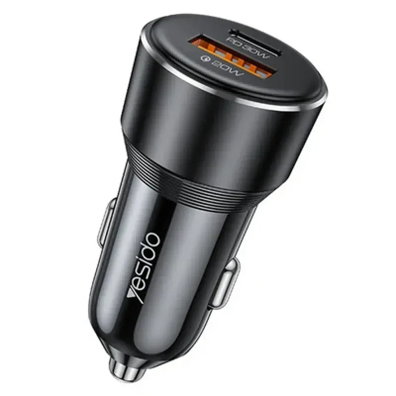 Yesido Y64 Premium 50w Dual Port Usb Car Charger 2