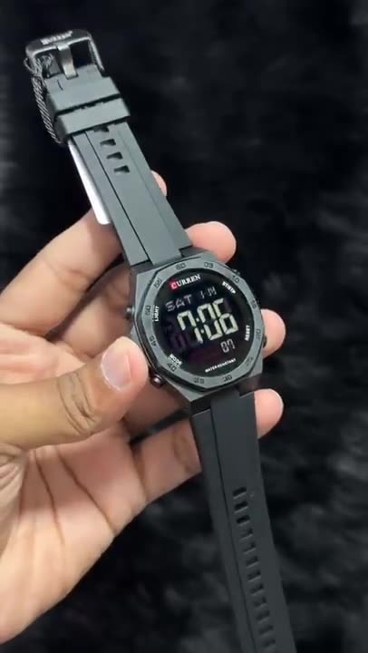Curren 6101 Digital Watch video