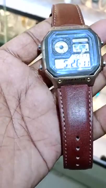 Casio AE-1200WHL-5AV Men Watch video